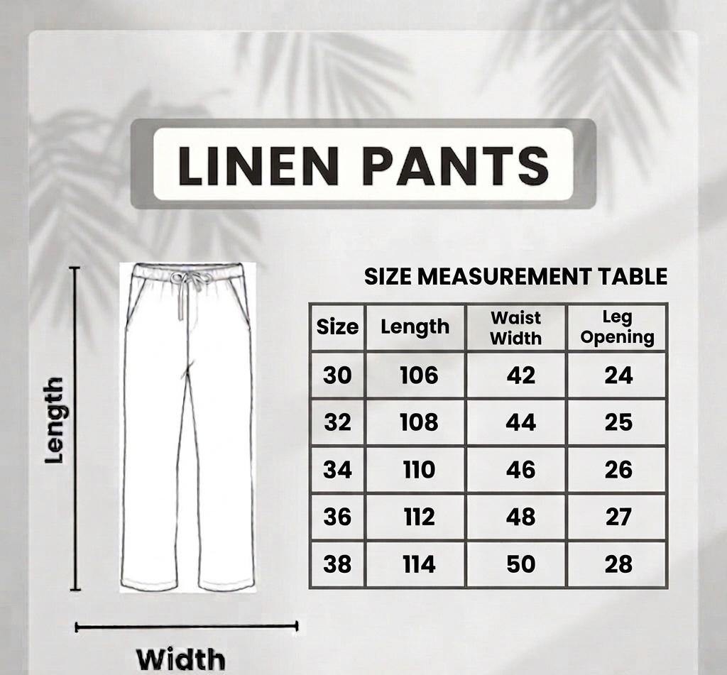Black Linen Pants