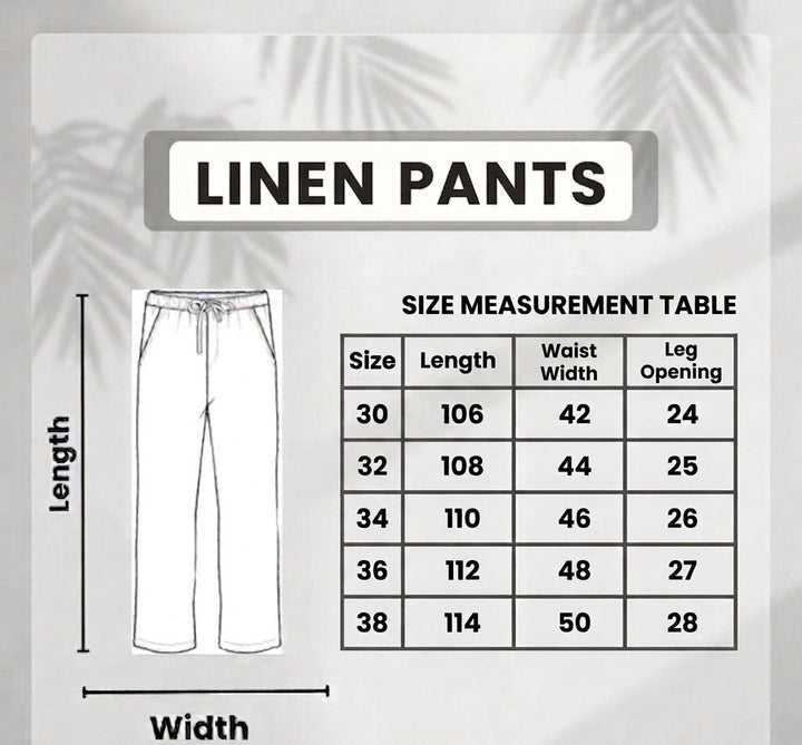 Black Linen Pants
