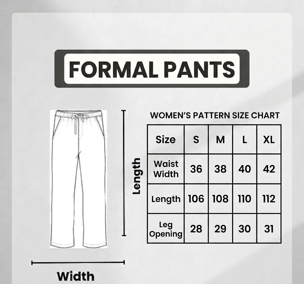 Beige Formal Pants