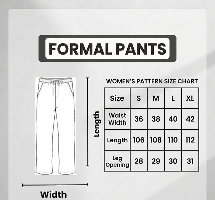 Beige Formal Pants