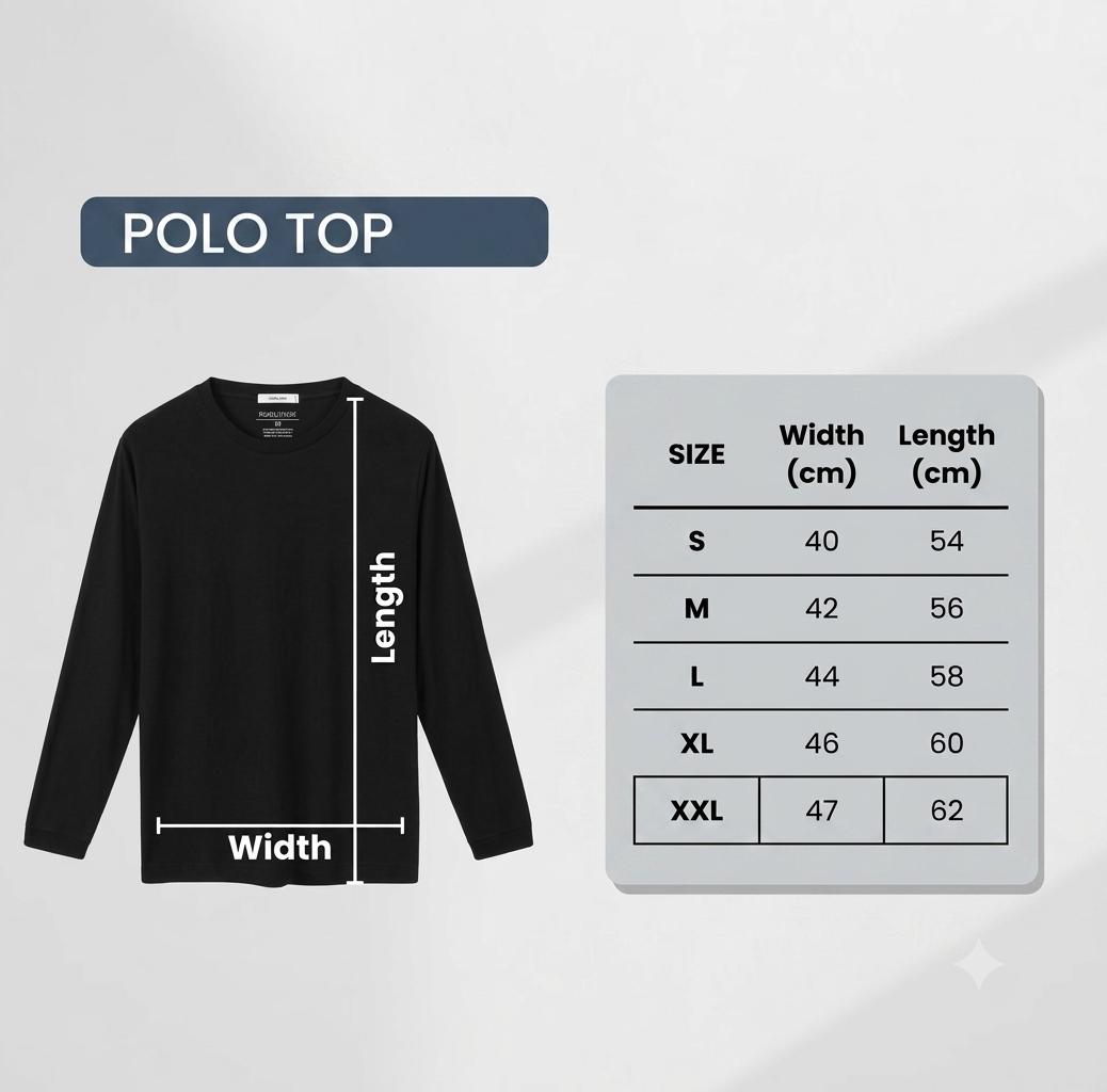 Black Polo Top