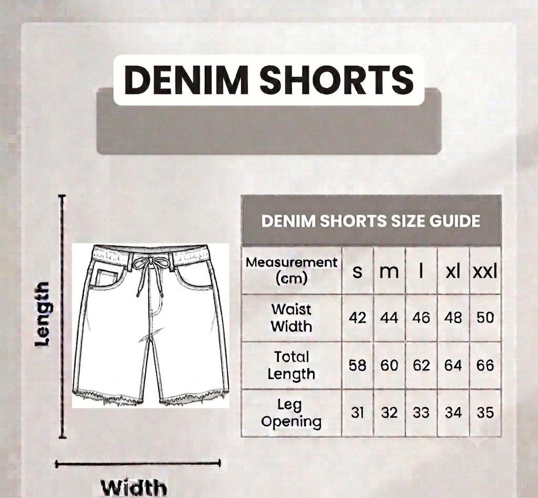 Black washed shorts
