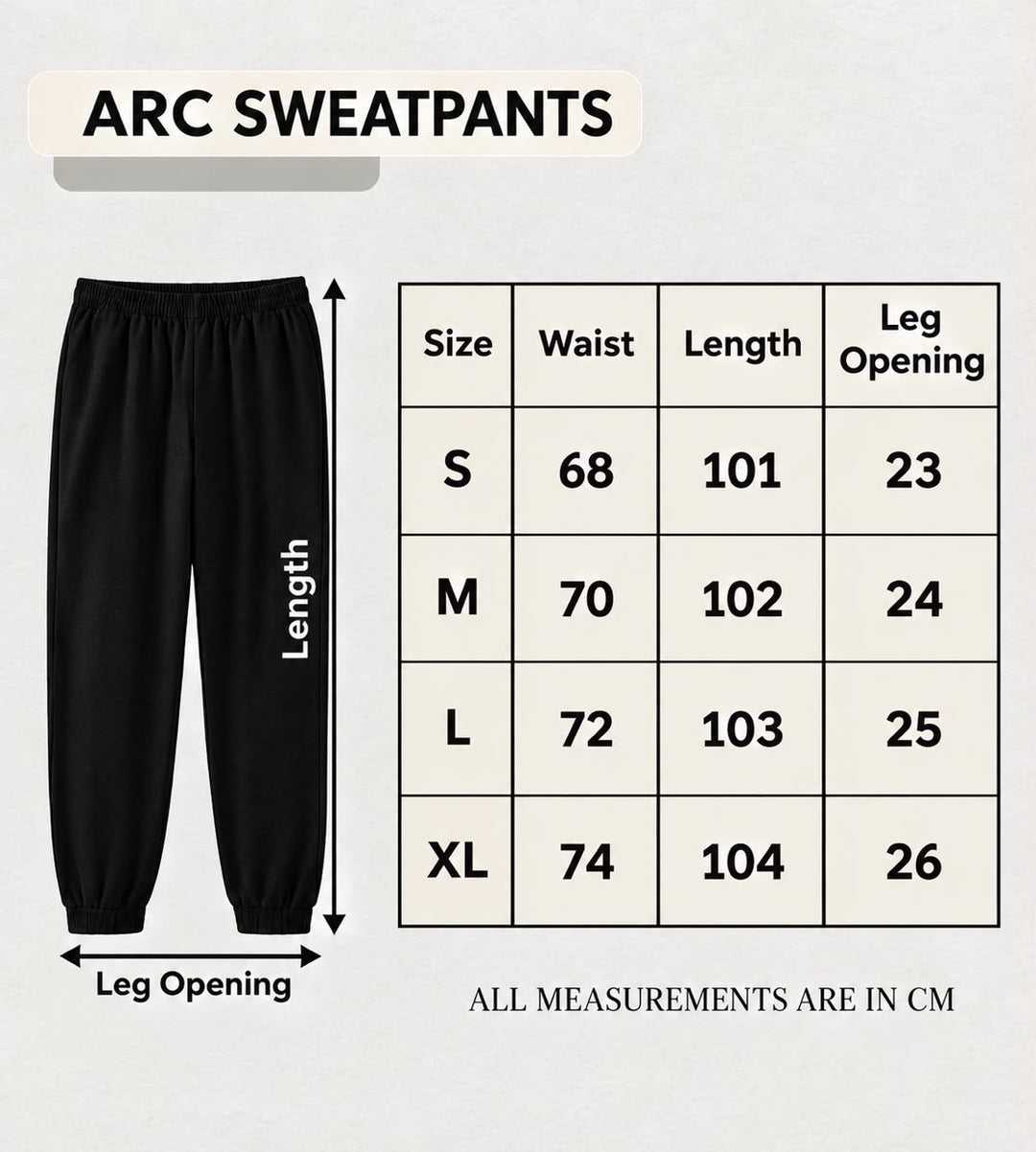 Black Barrel Sweatpants