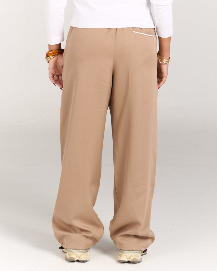 Dark Beige Trackpants