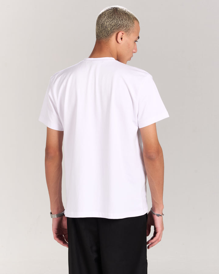 White Regular Fit Tshirt