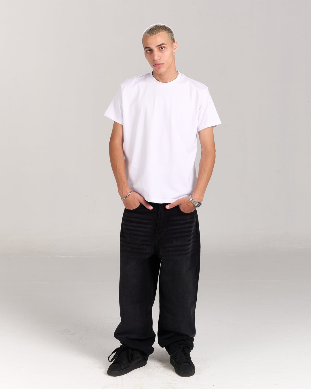 Black Acid Denim