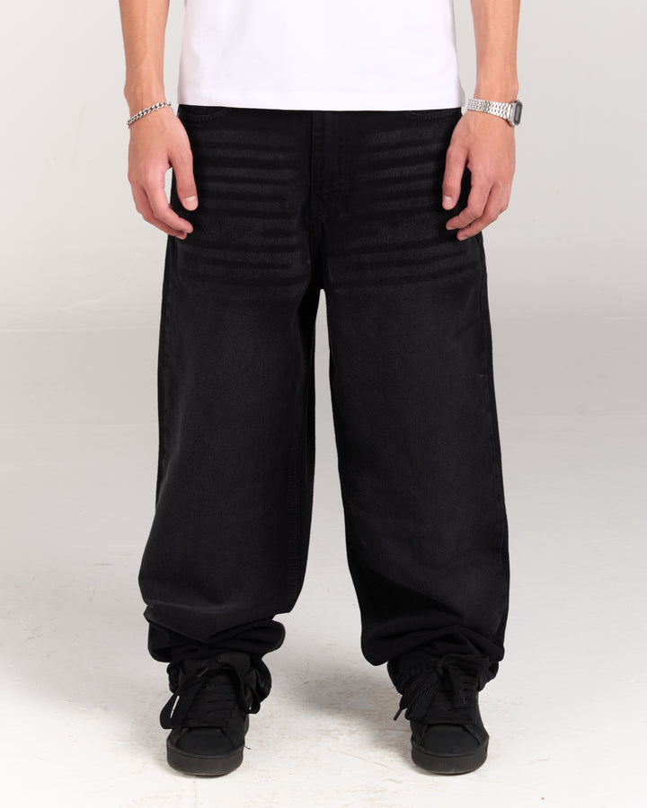 Black Acid Denim