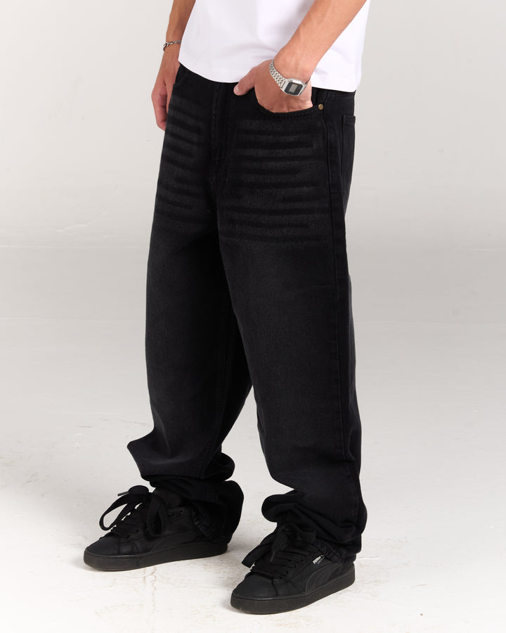 Black Acid Denim