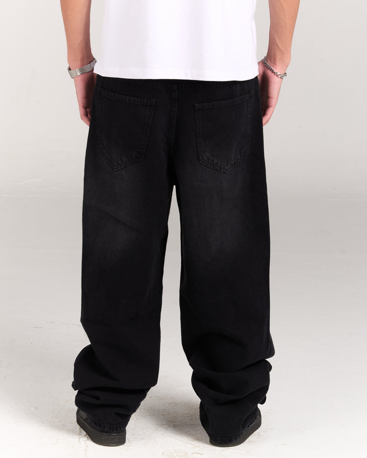 Black Acid Denim