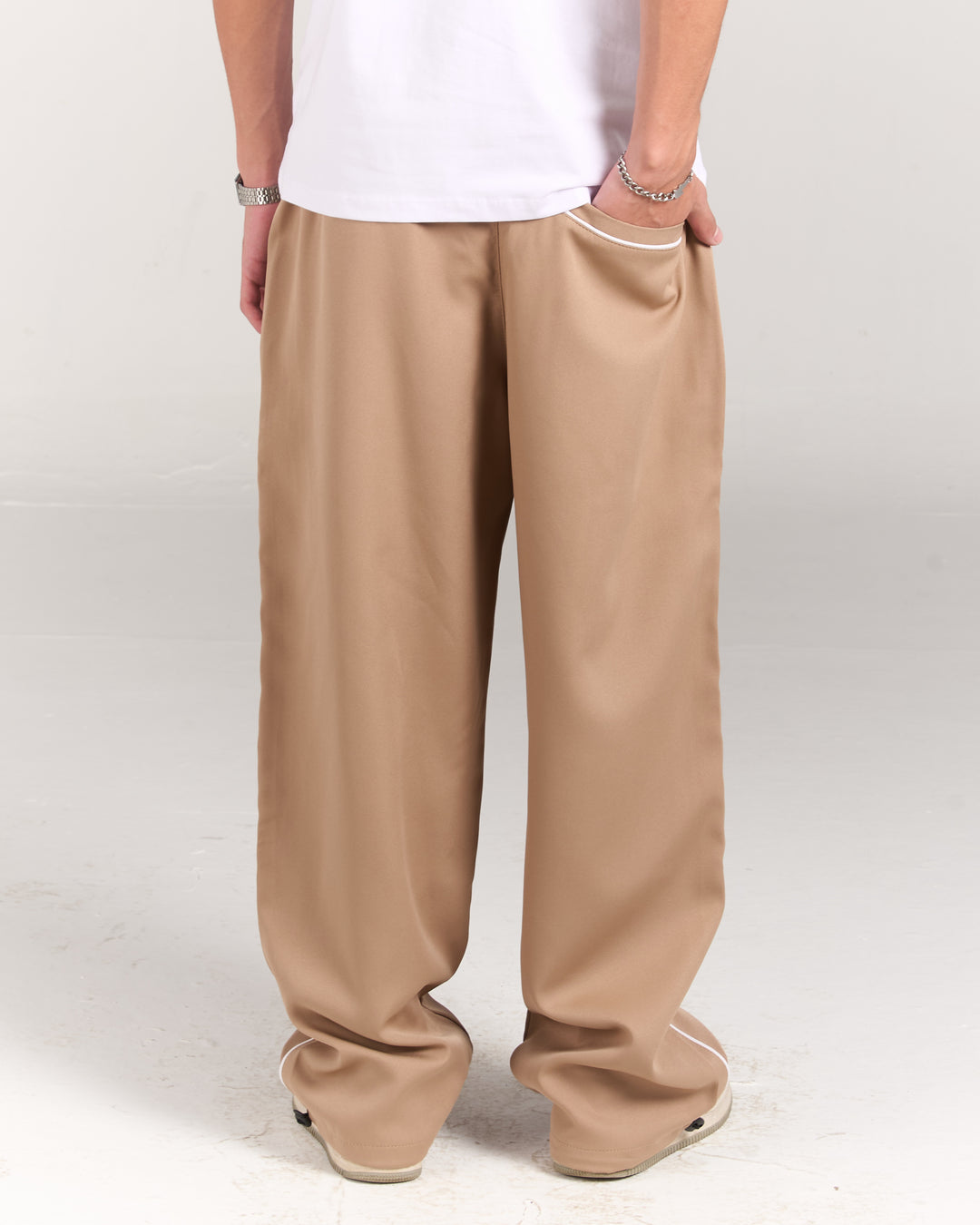 Dark Beige Trackpants