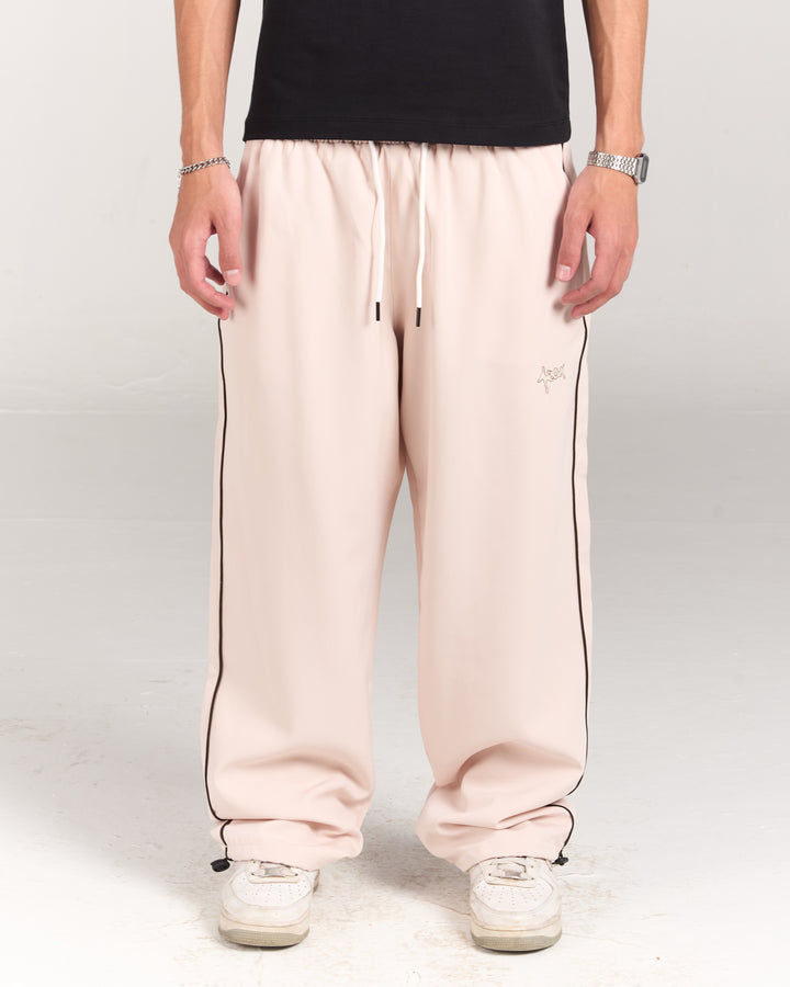 Beige Trackpants