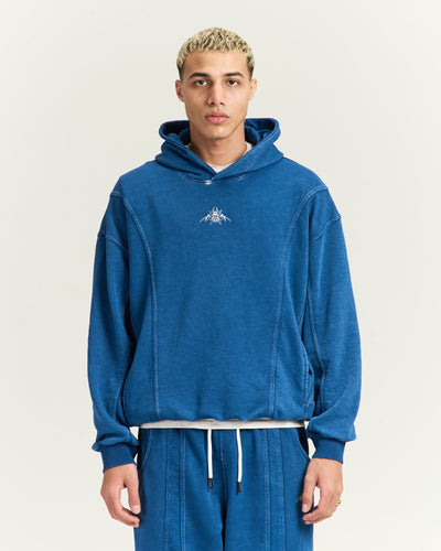 Blue Washed Hoodie