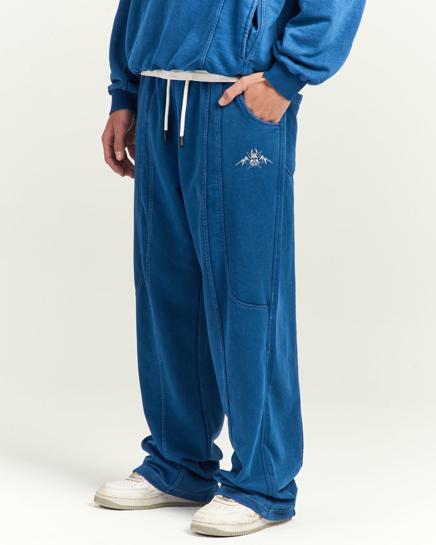 Blue Washed Sweatpants