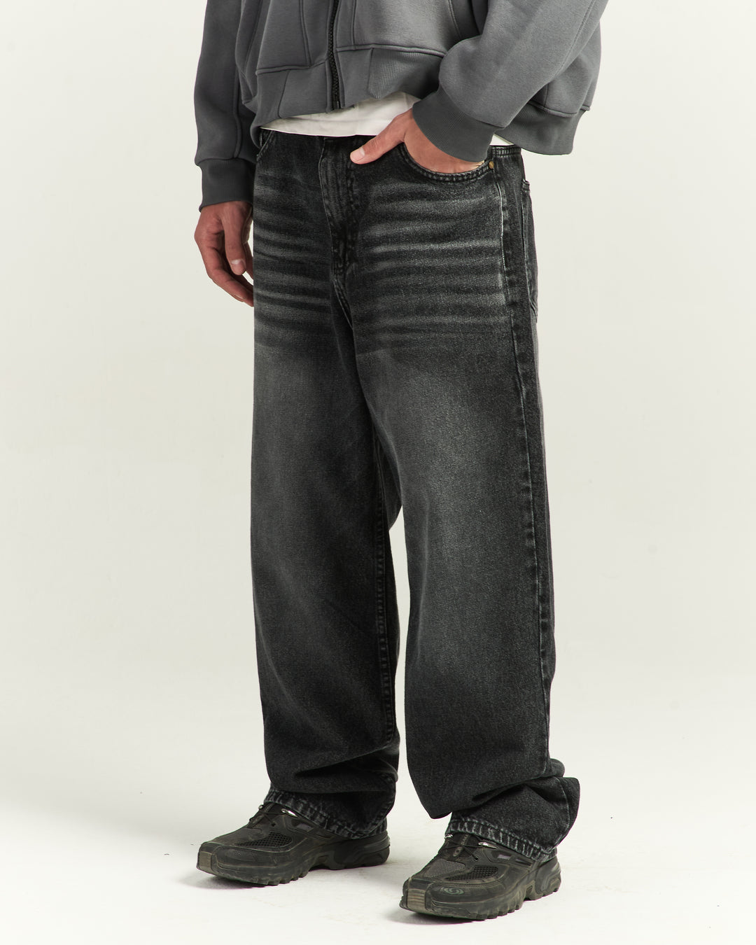 Black Washed Denim