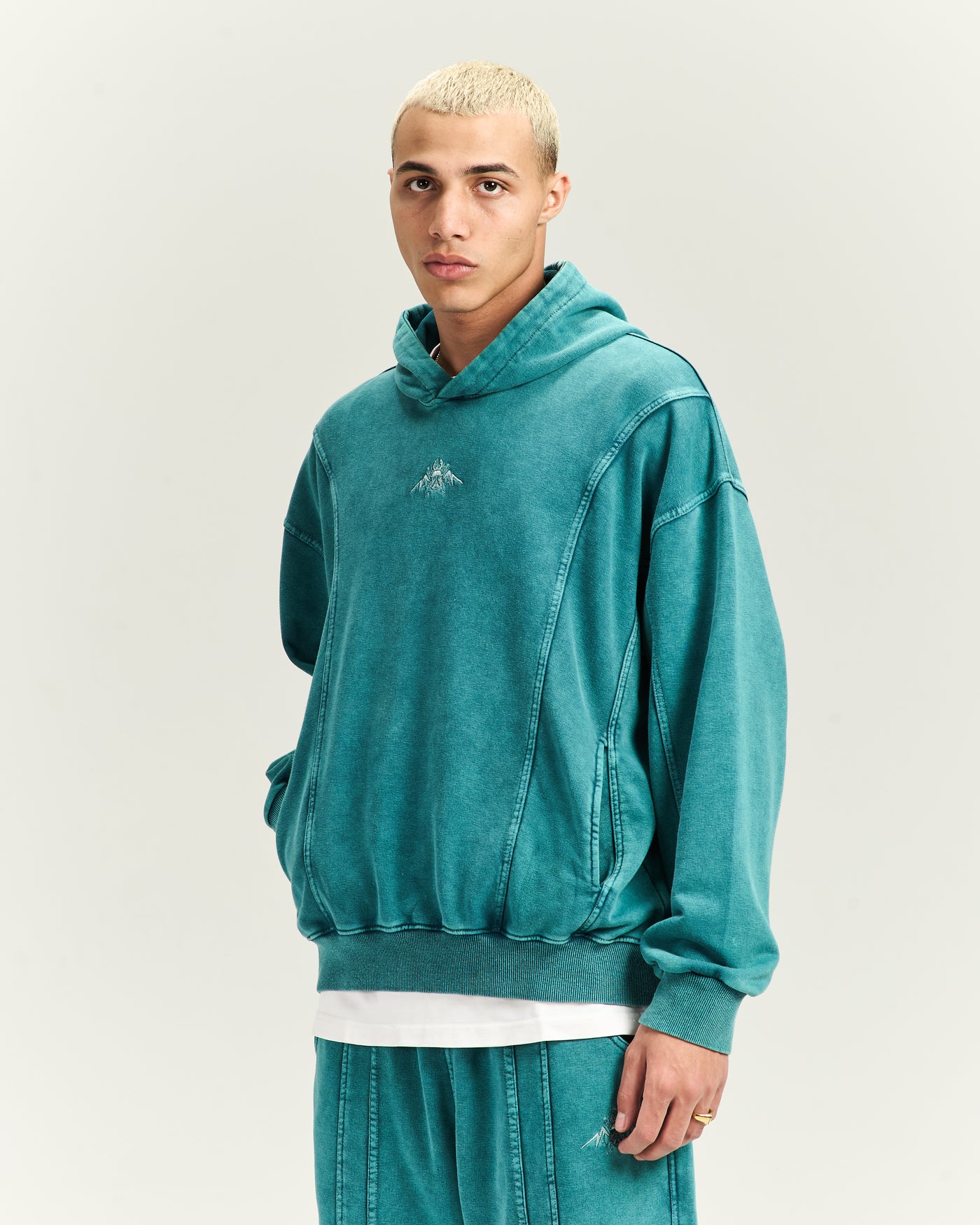 Green Washed Hoodie