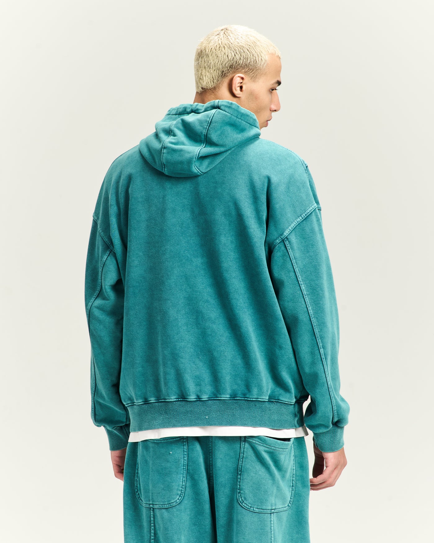 Green Washed Hoodie