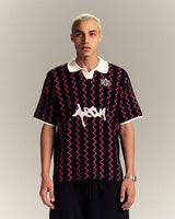 Purple Knitted Jersey