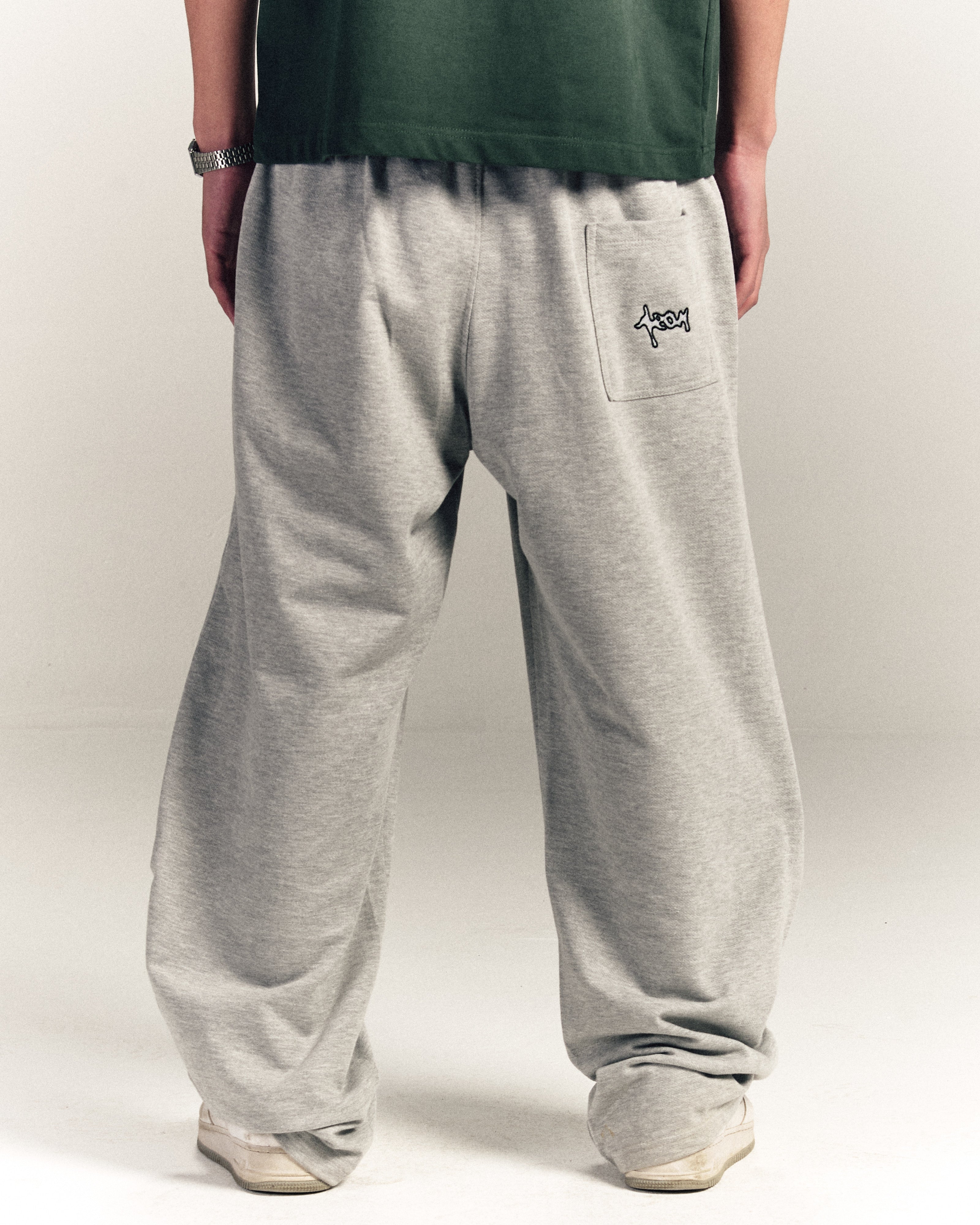 Grey Balloon Sweatpants – leon