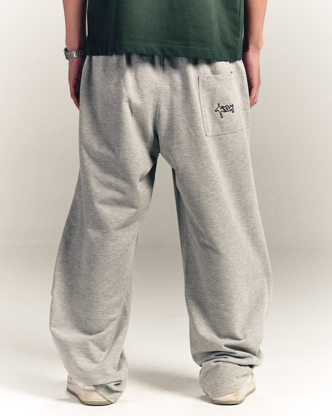 Grey Balloon Sweatpants