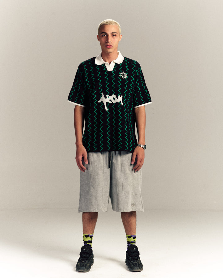 Green Knitted Jersey