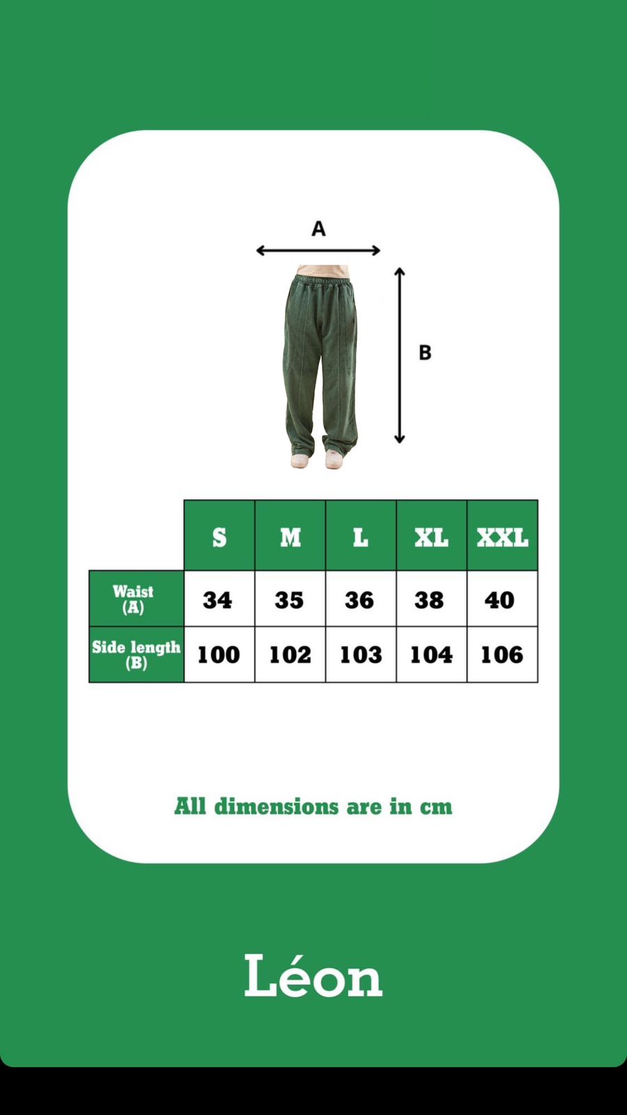 Green Washed Sweatpants