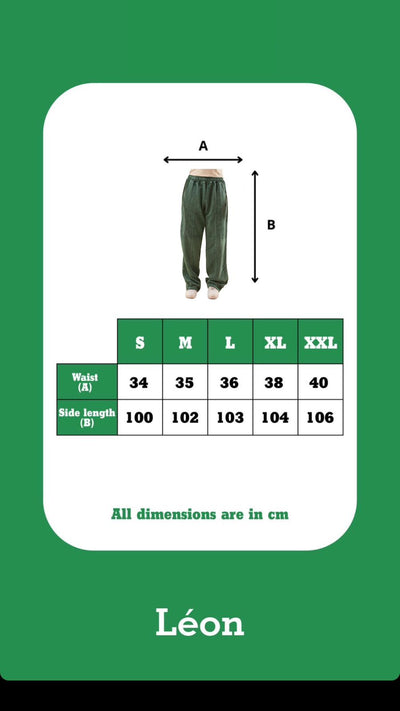 Green Washed Sweatpants