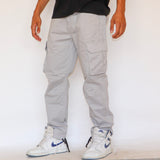 Grey Cargo Pants