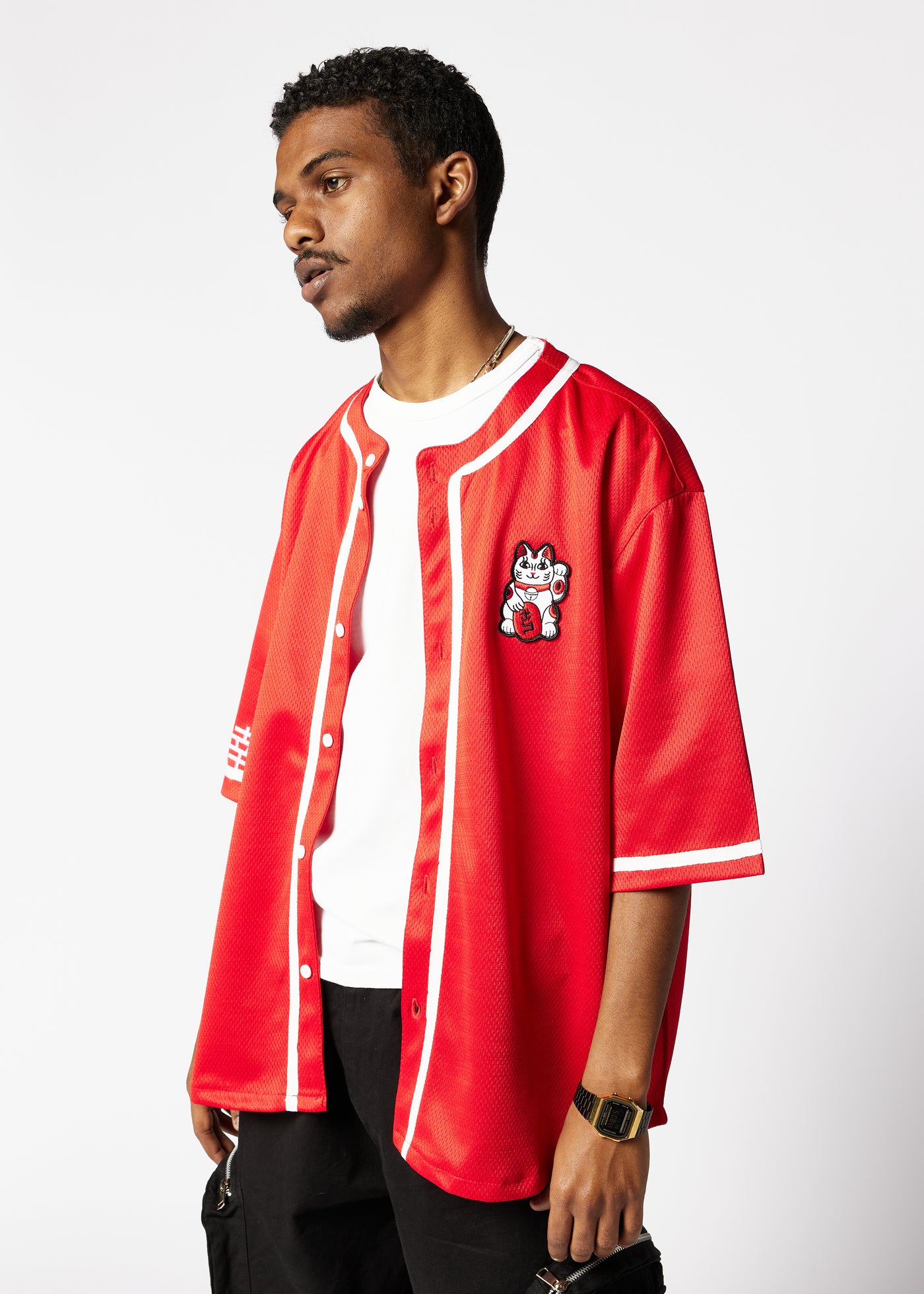 Long best sale baseball jersey