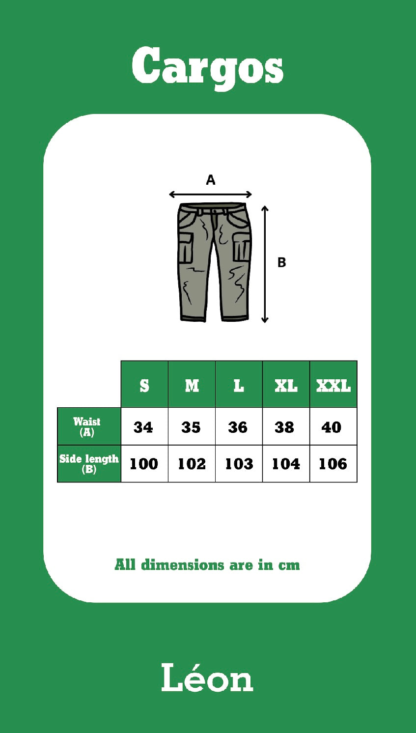 Flames Cargo Pants